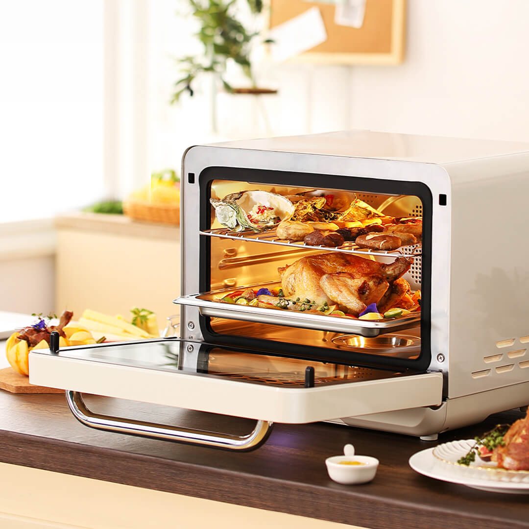 multifunctional retro microwave oven household small